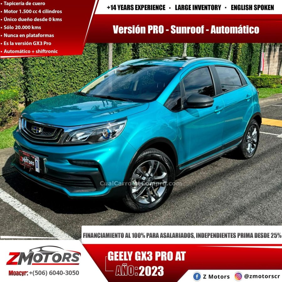 GEELY GX3 PRO AT 2023
