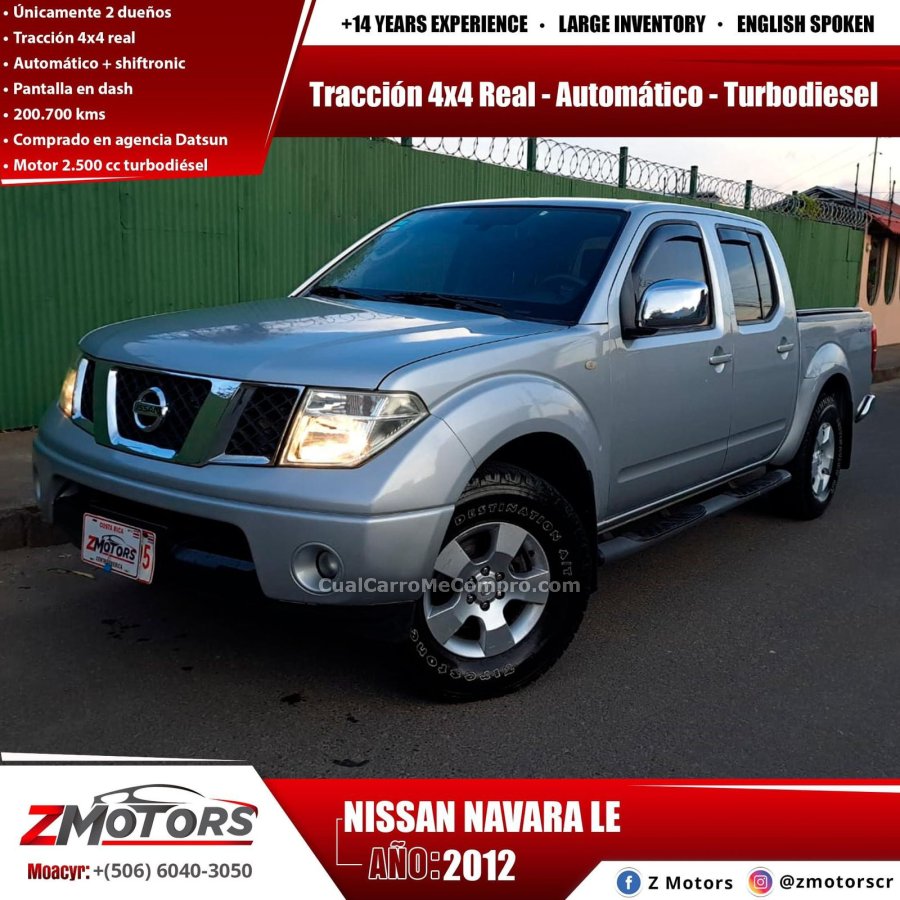 NISSAN NAVARA LE 2012
