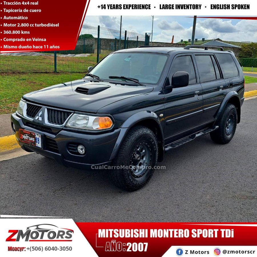 MITSUBISHI MONTERO SPORT TDi 2007