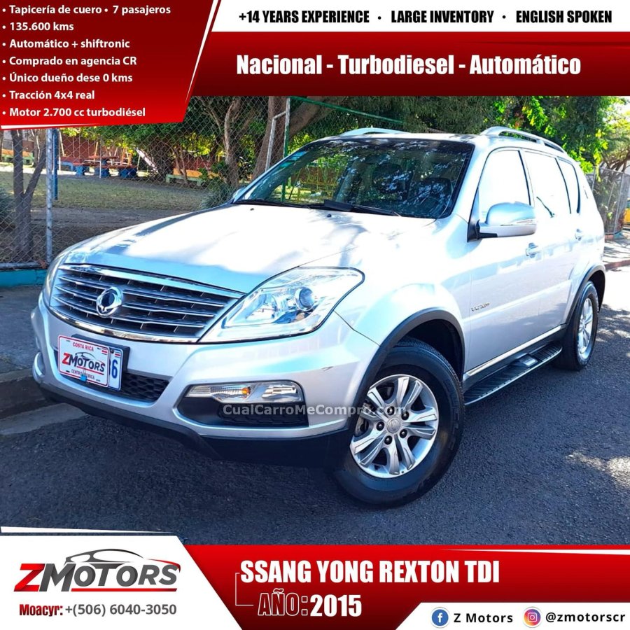 SSANG_YONG YONG REXTON TDI 2015