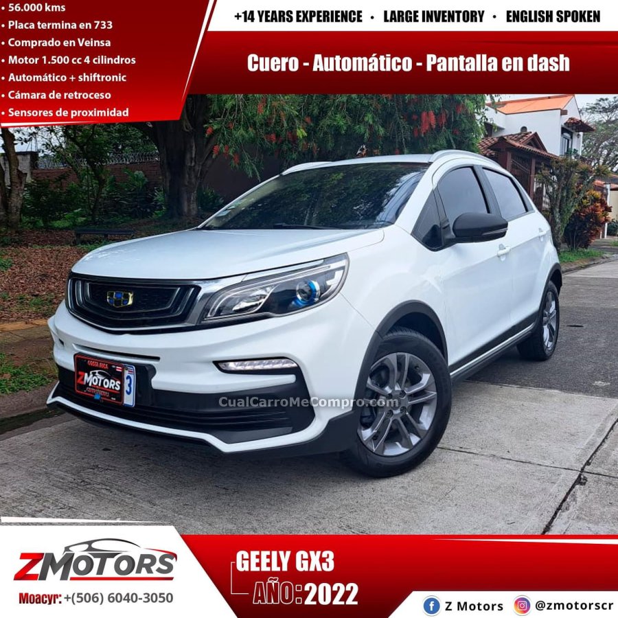 GEELY GX3 2022