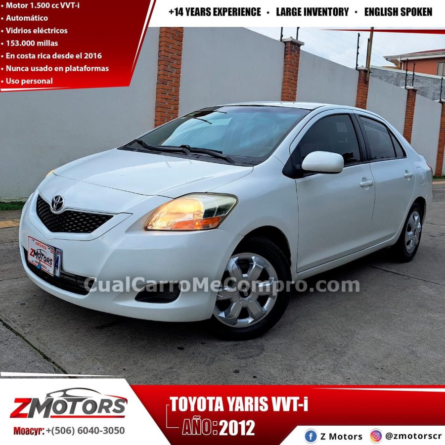 TOYOTA YARIS VVT-i 2012
