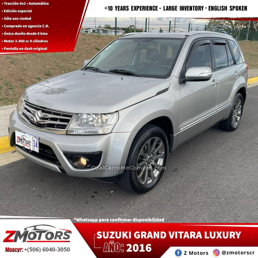 SUZUKI GRAND VITARA LUXURY 2016