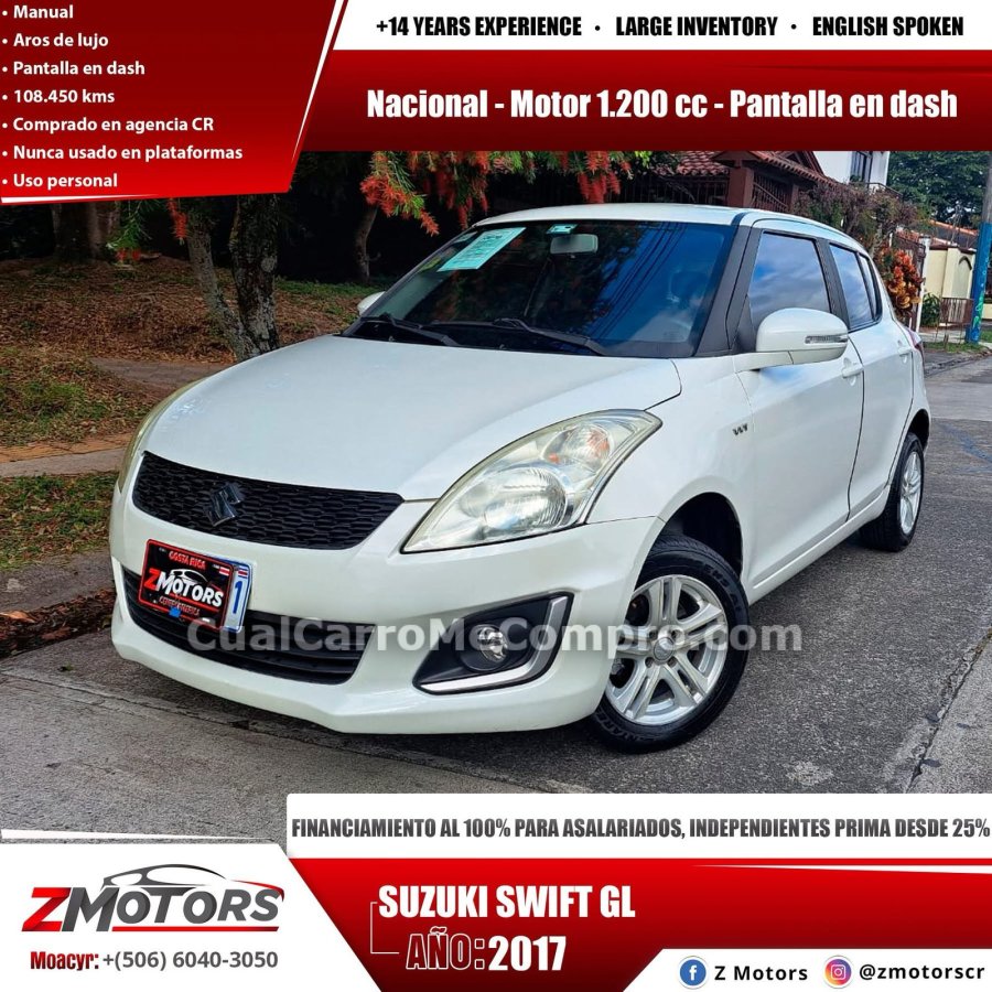 SUZUKI Swift 2017
