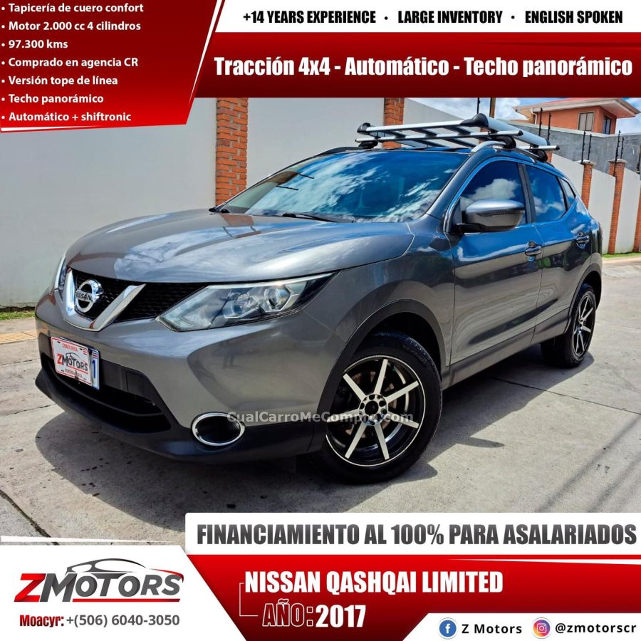NISSAN QASHQAI LIMITED 2017