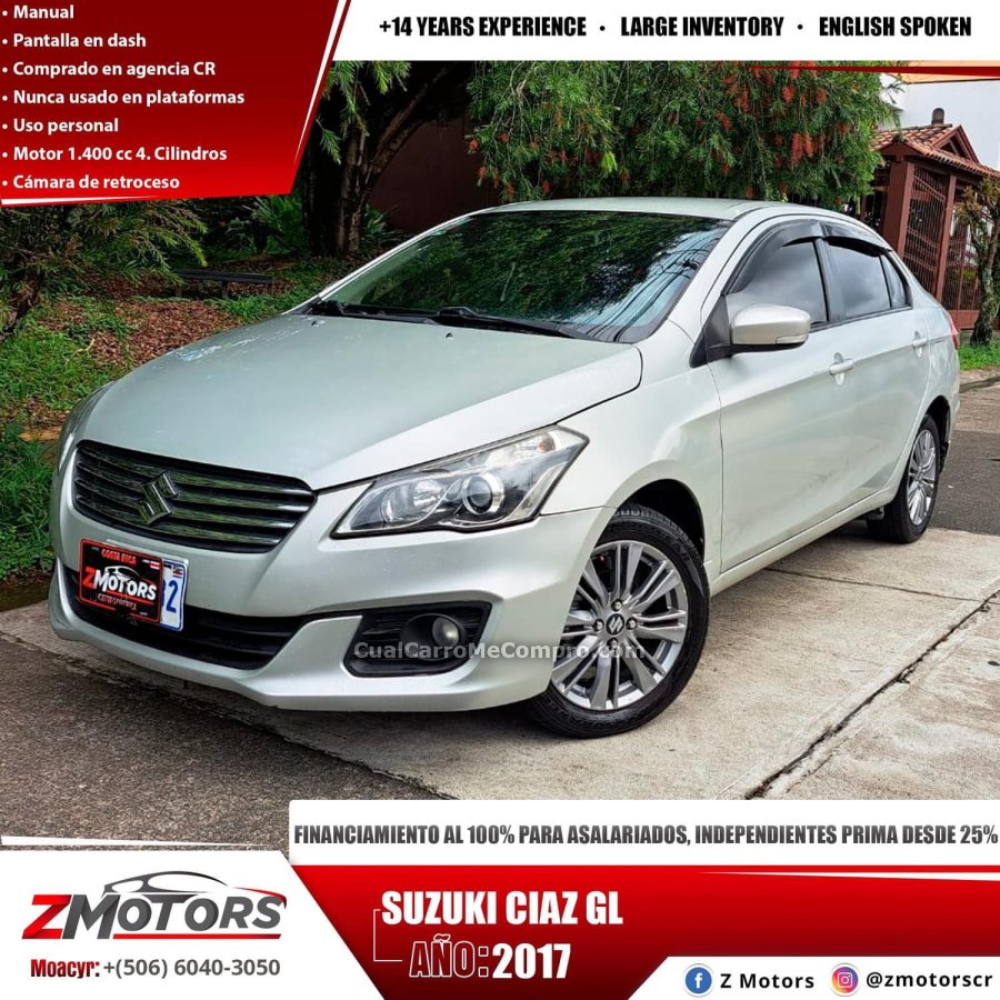 SUZUKI CIAZ GL 2017