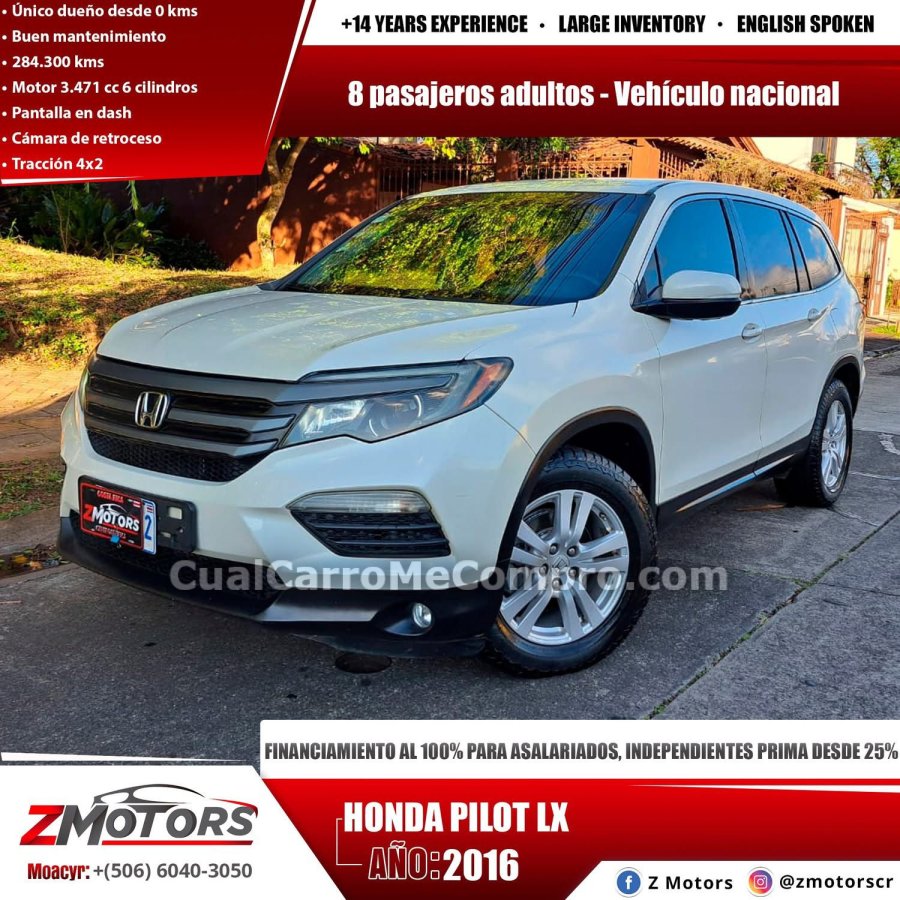 HONDA PILOT LX 2016