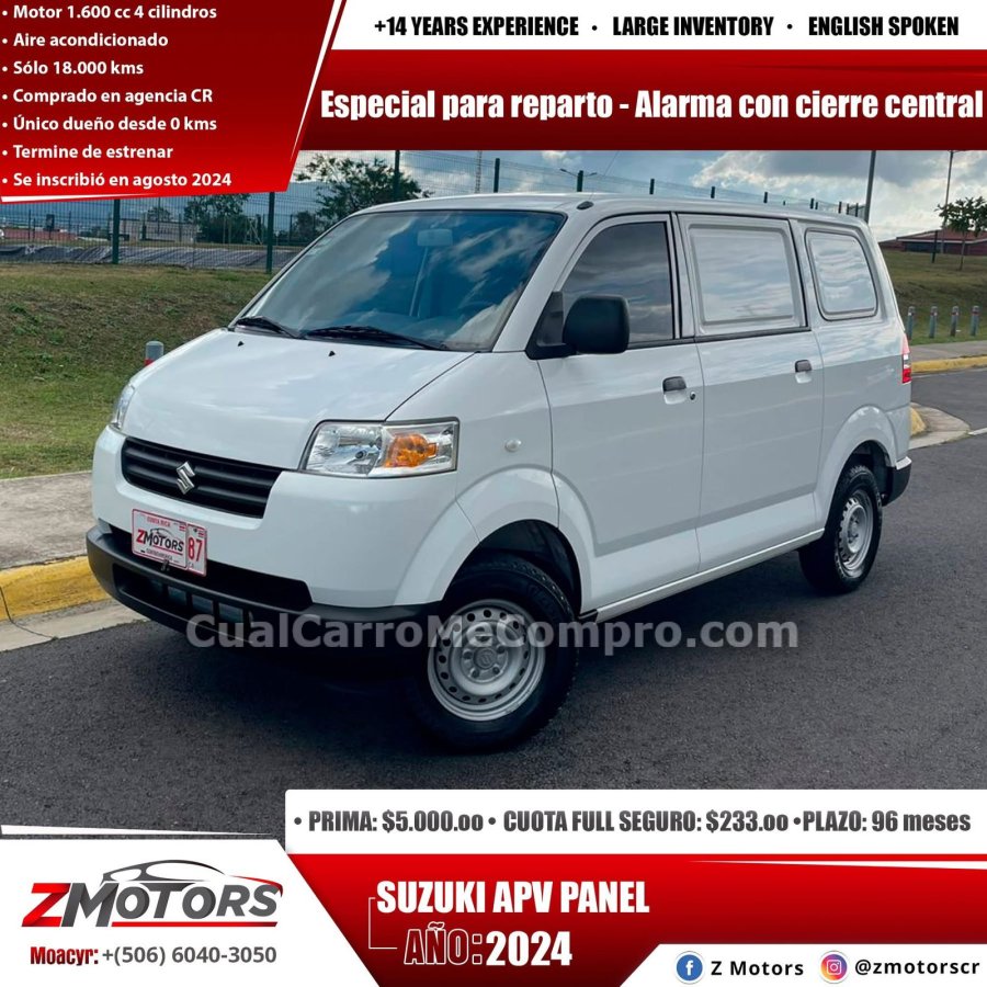 SUZUKI APV PANEL 2024