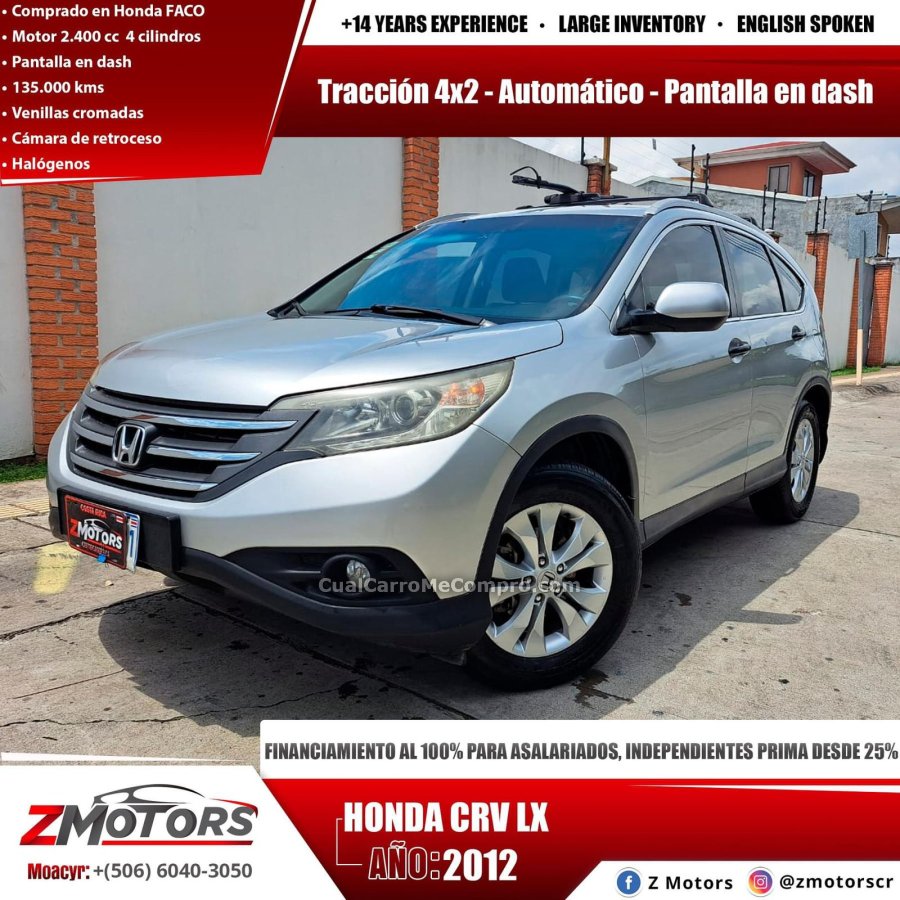 HONDA CRV LX 2012