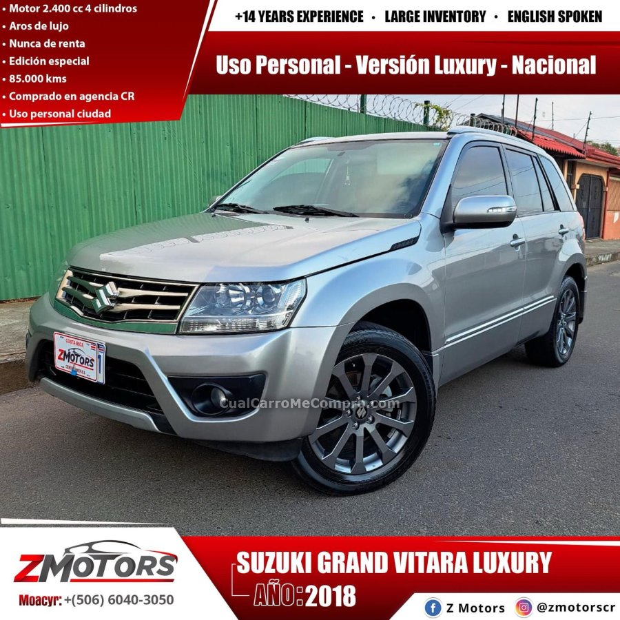 SUZUKI GRAND VITARA LUXURY 2018