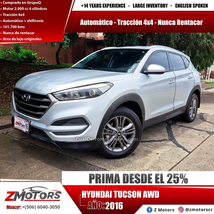 HYUNDAI TUCSON AWD 2016