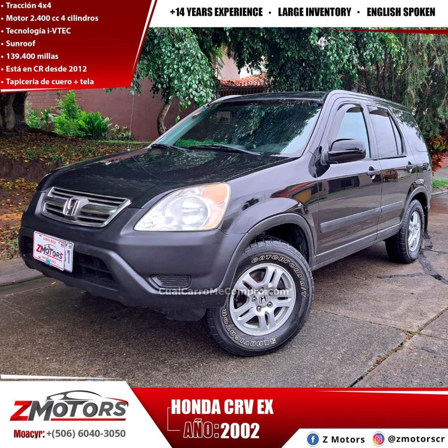 HONDA CRV EX 2002