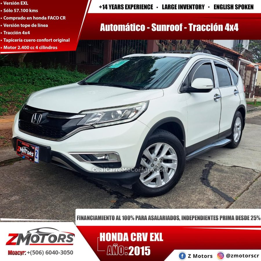 HONDA CRV EXL 2015