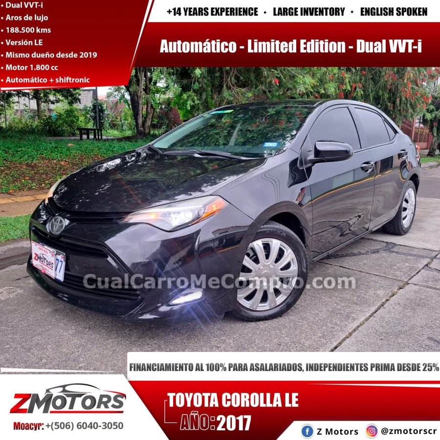 TOYOTA Corolla 2017