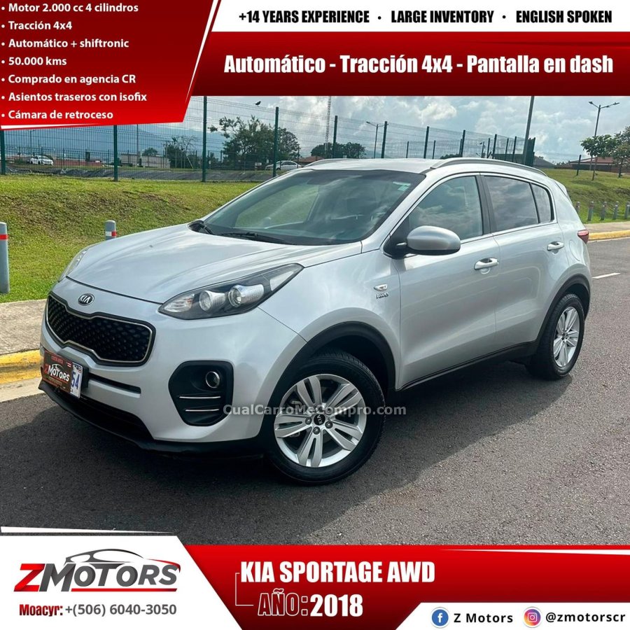 KIA SPORTAGE AWD 2018