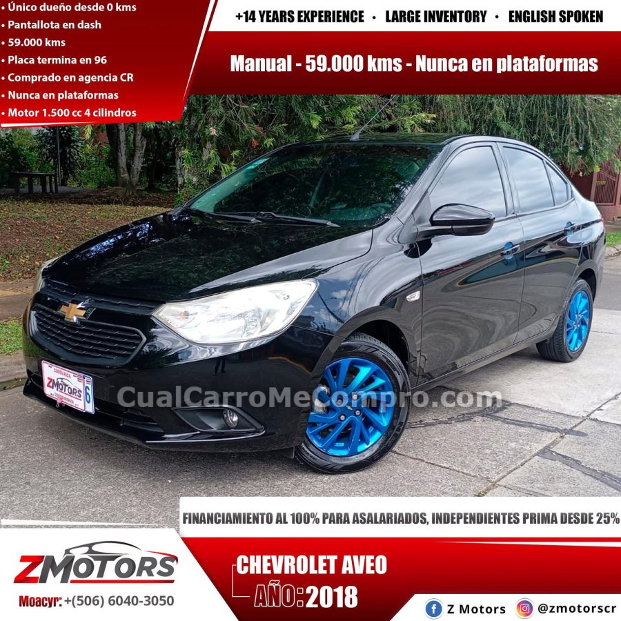 CHEVROLET Aveo 2018