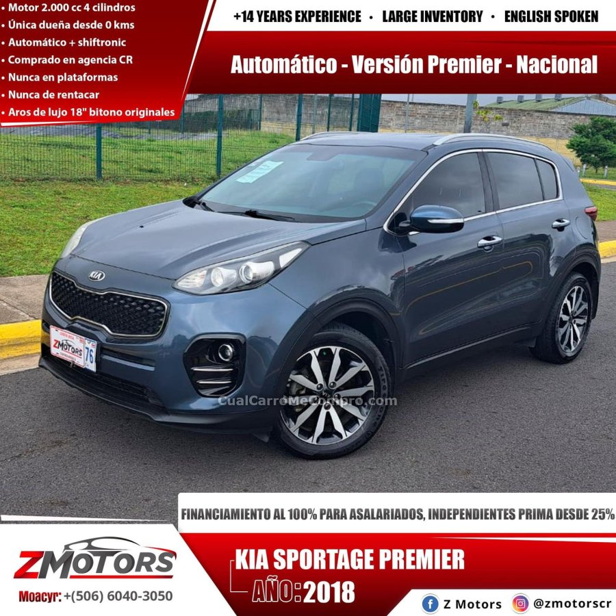 KIA SPORTAGE PREMIER 2018