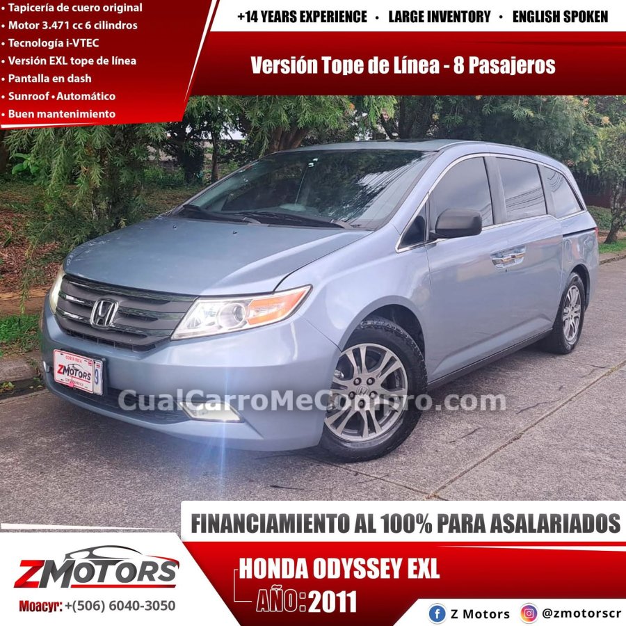 HONDA ODYSSEY EXL 2011
