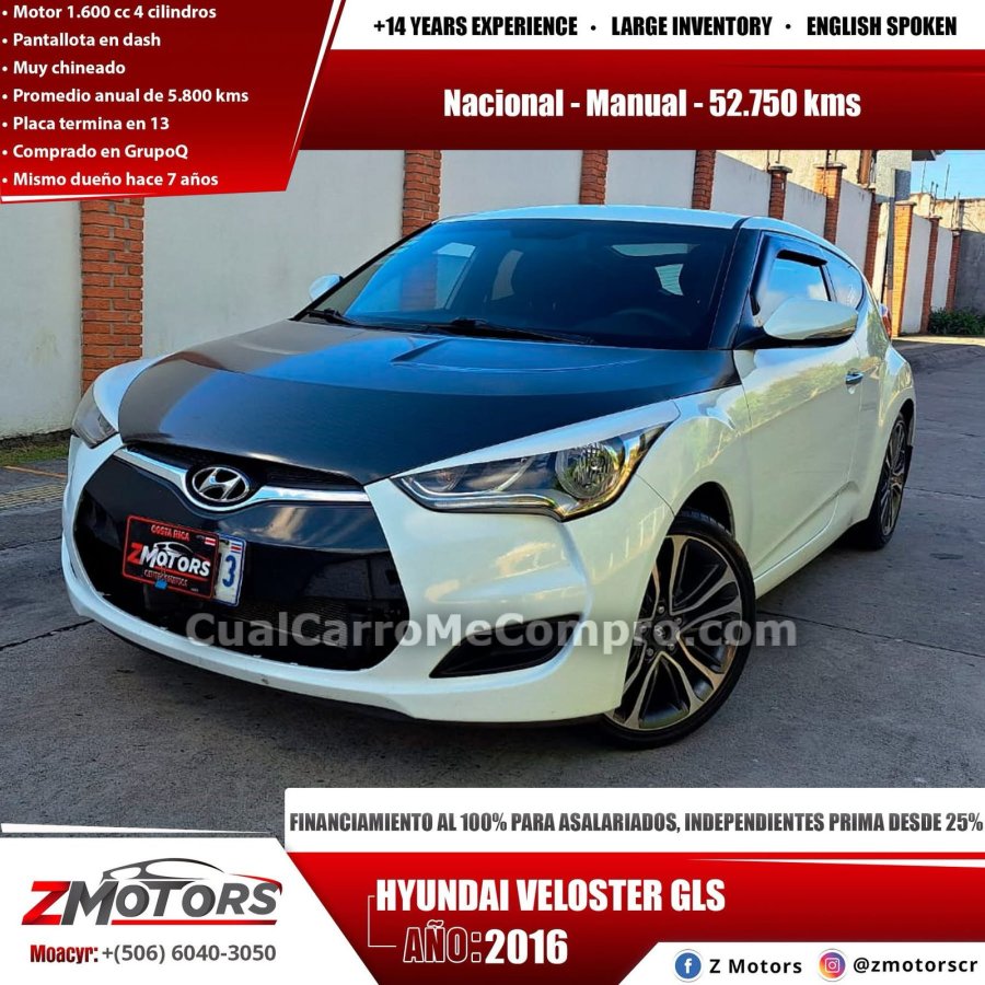 HYUNDAI veloster 2016