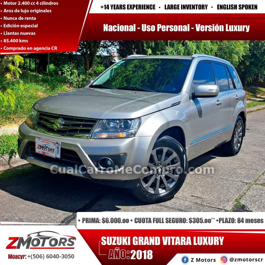 SUZUKI Grand Vitara 2018