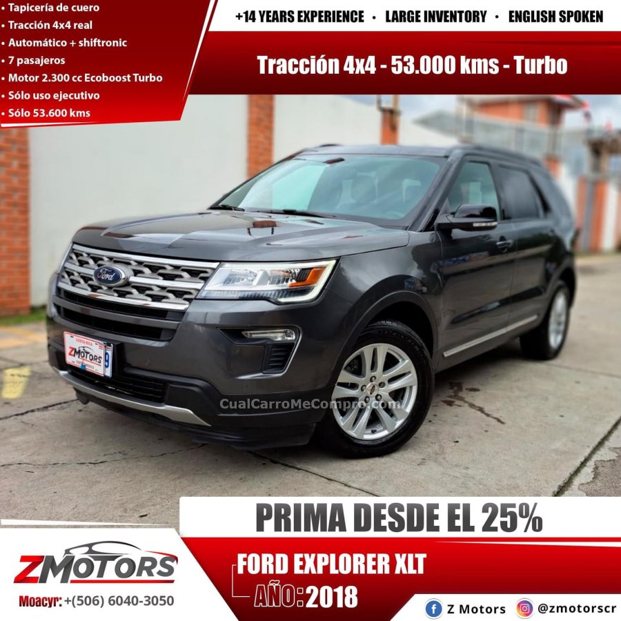 FORD EXPLORER XLT 2018