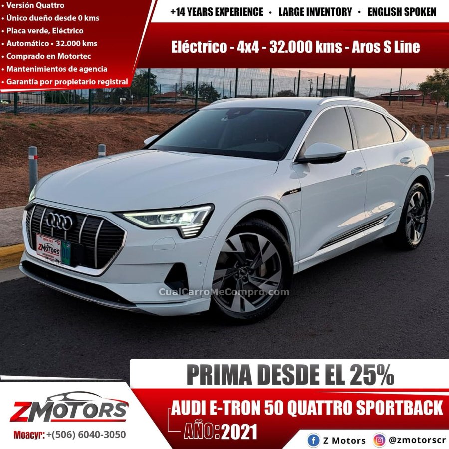 AUDI E-TRON 50 QUATTRO SPORTBACK 2021