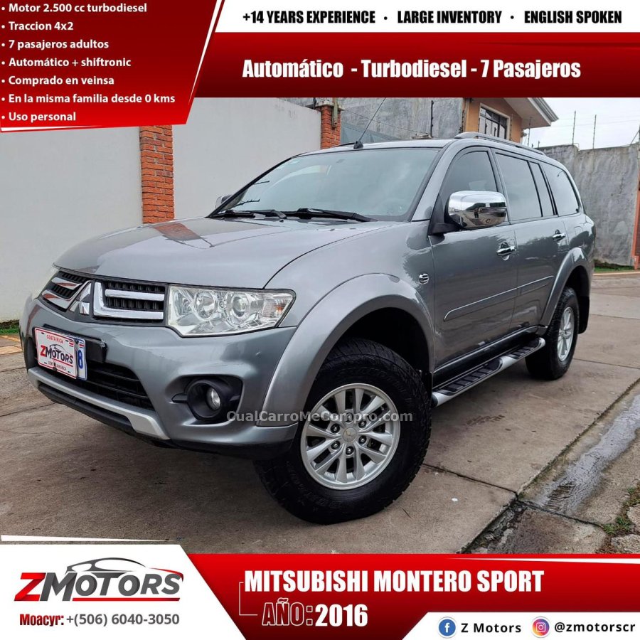 MITSUBISHI Montero Sport 2016