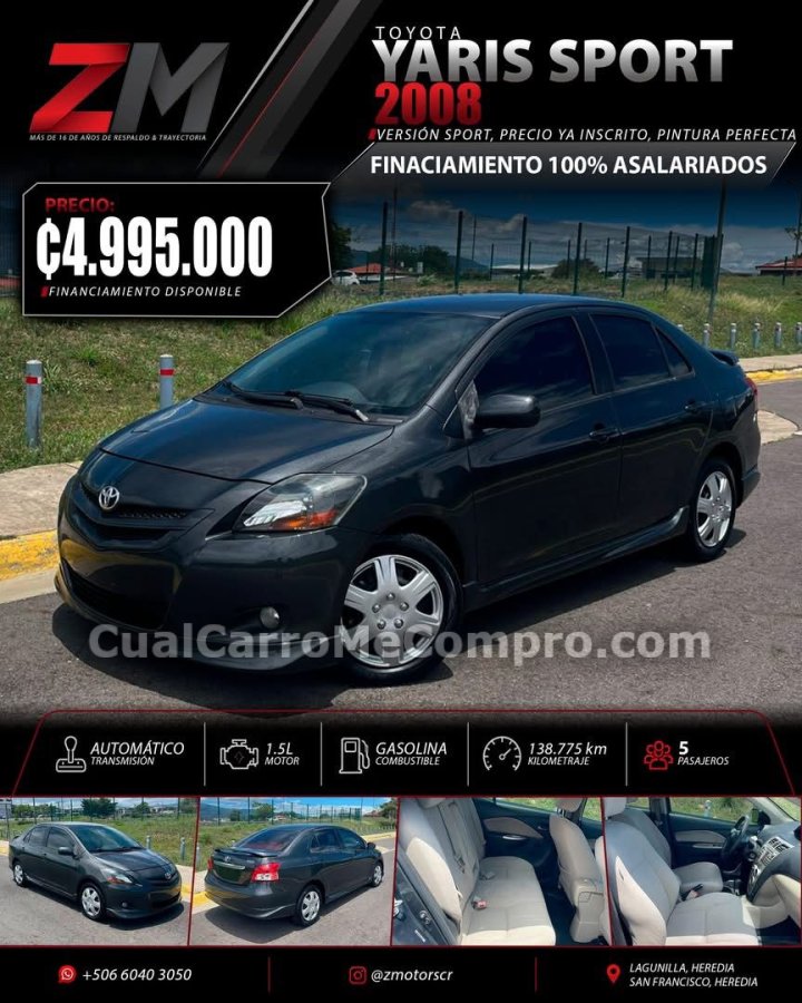 TOYOTA Yaris 2008