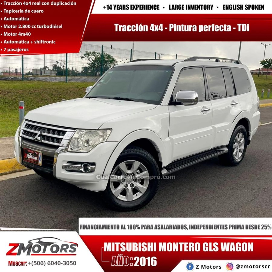 MITSUBISHI MONTERO GLS WAGON 2016