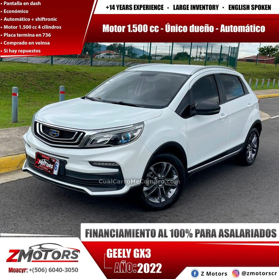 GEELY GX3 2022