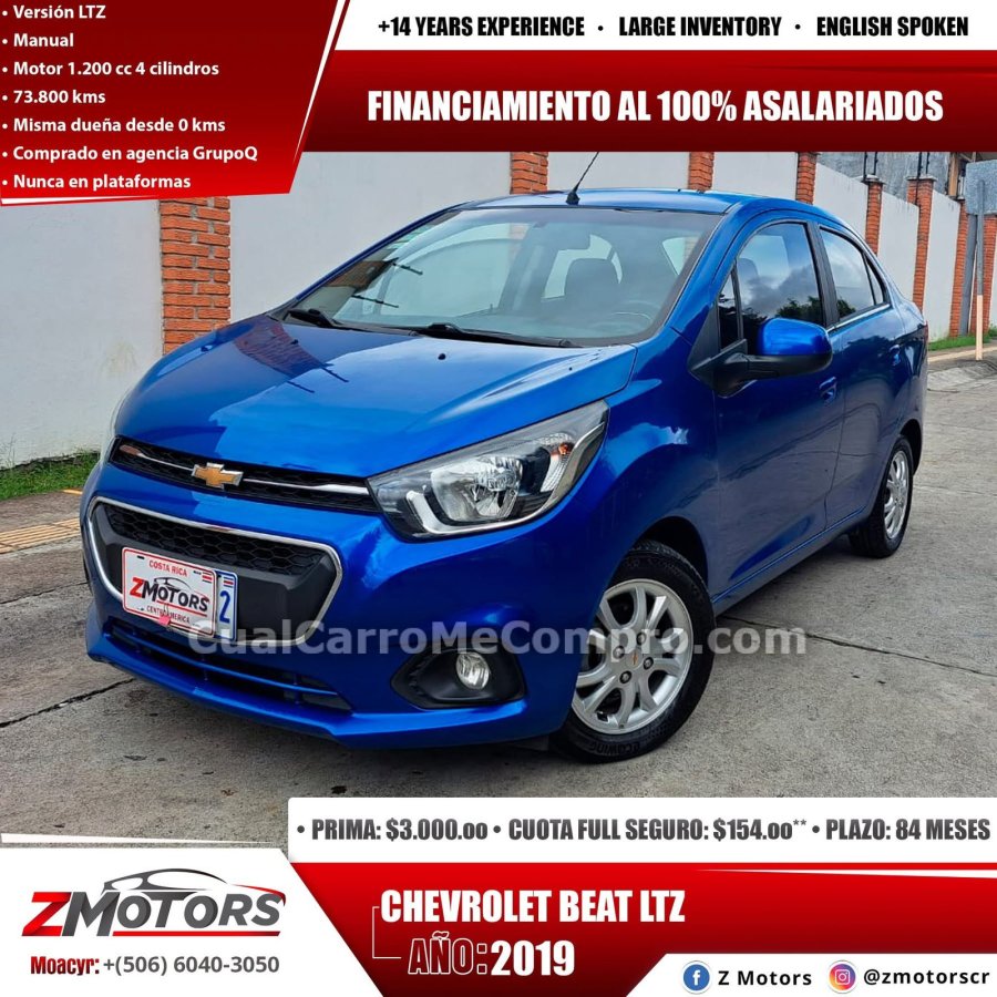 CHEVROLET CHEVROLET BEAT LTZ 2019