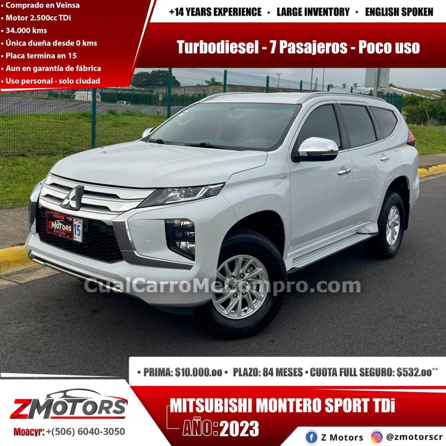MITSUBISHI Montero Sport 2023