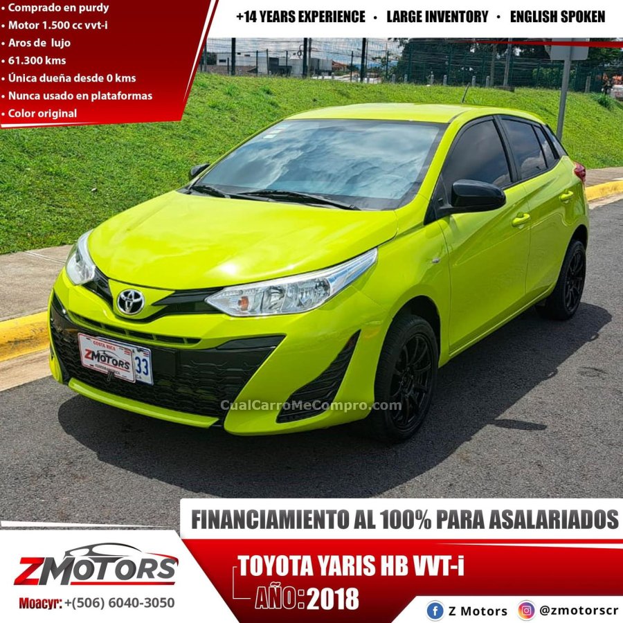 TOYOTA YARIS HB VVT-i 2018