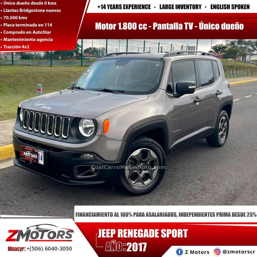 JEEP RENEGADE SPORT 2017