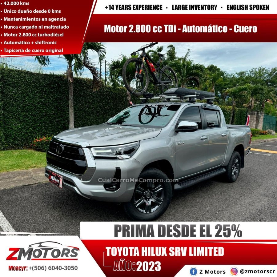 TOYOTA HILUX SRV LIMITED 2023
