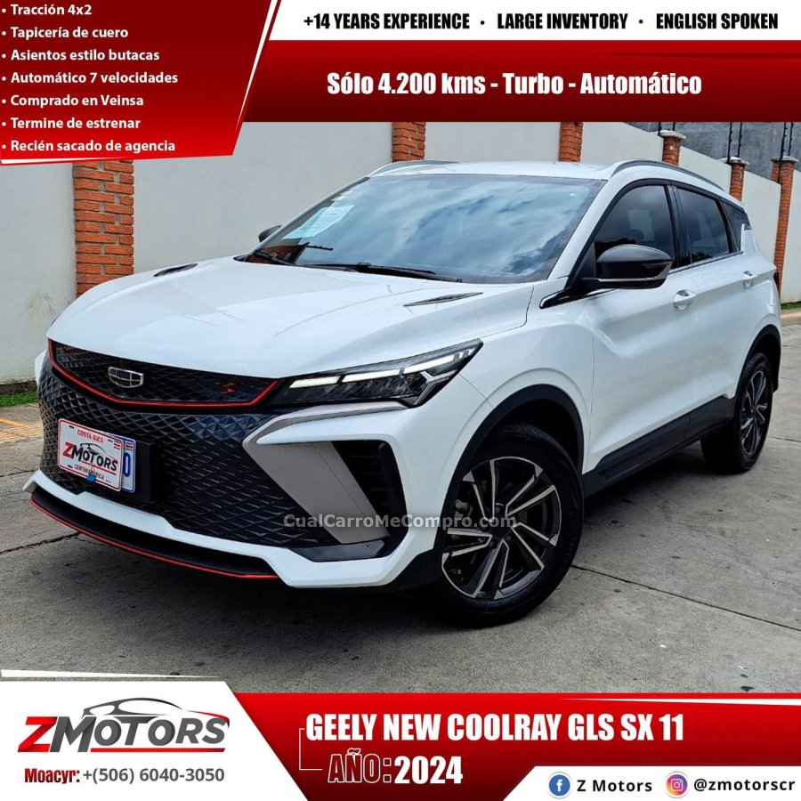GEELY NEW COOLRAY GLS SX 11 2024
