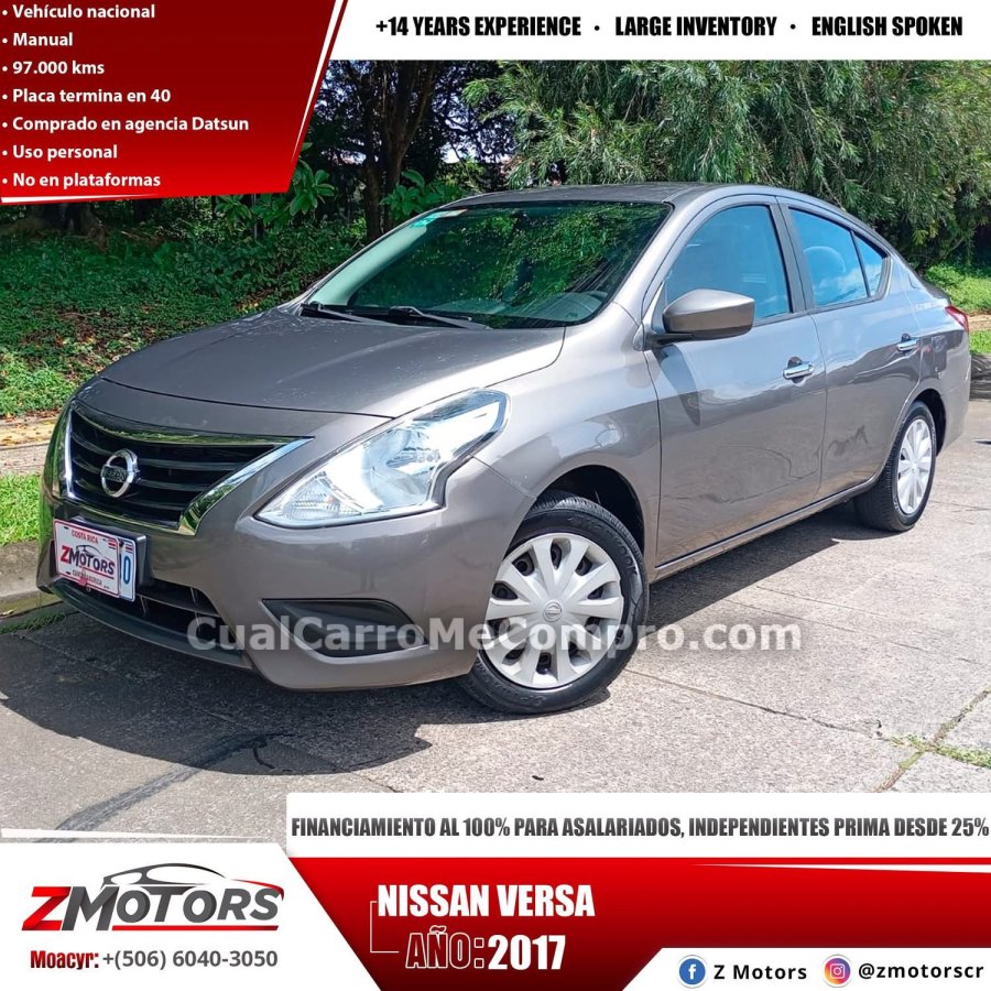 NISSAN Versa 2017