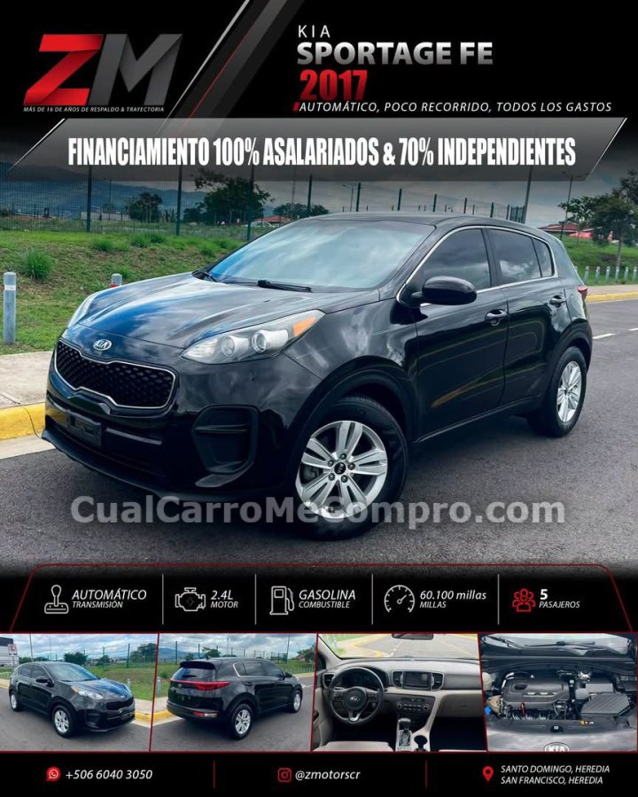 KIA SPORTAGE FE 2017