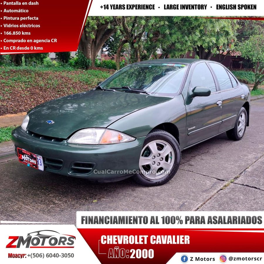 CHEVROLET CAVALIER 2000