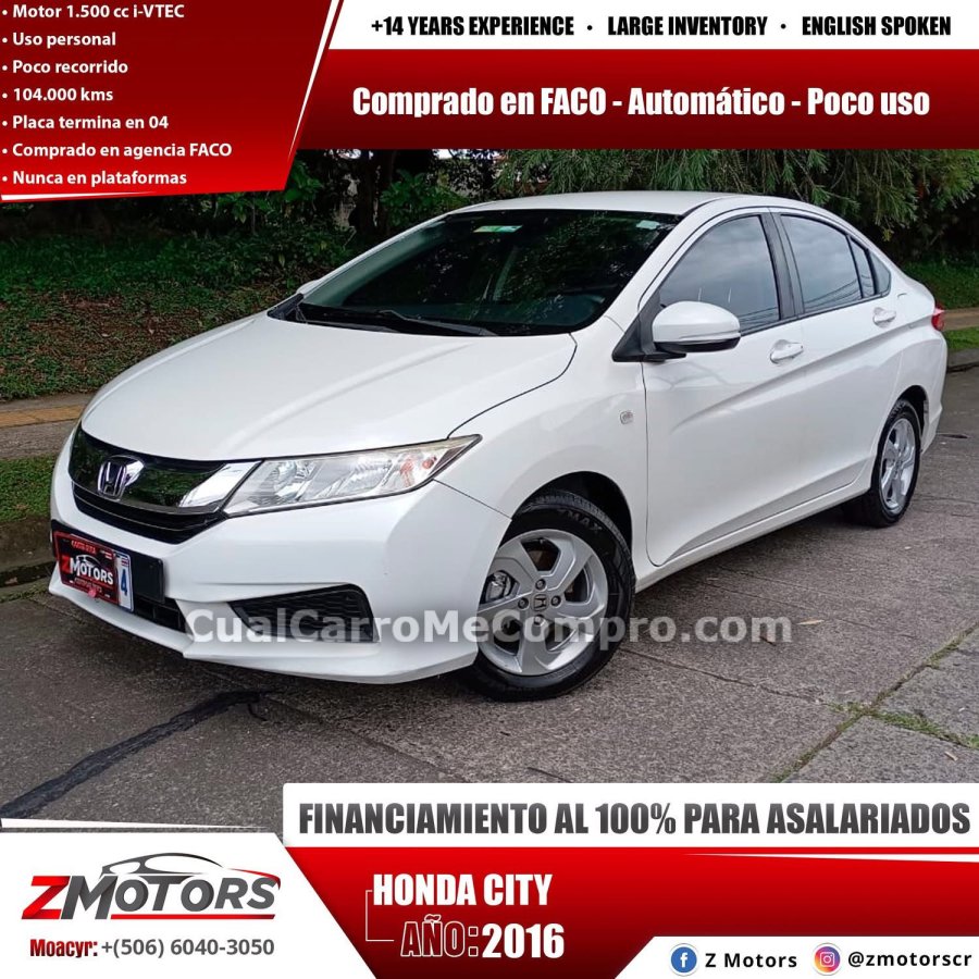 HONDA City 2016