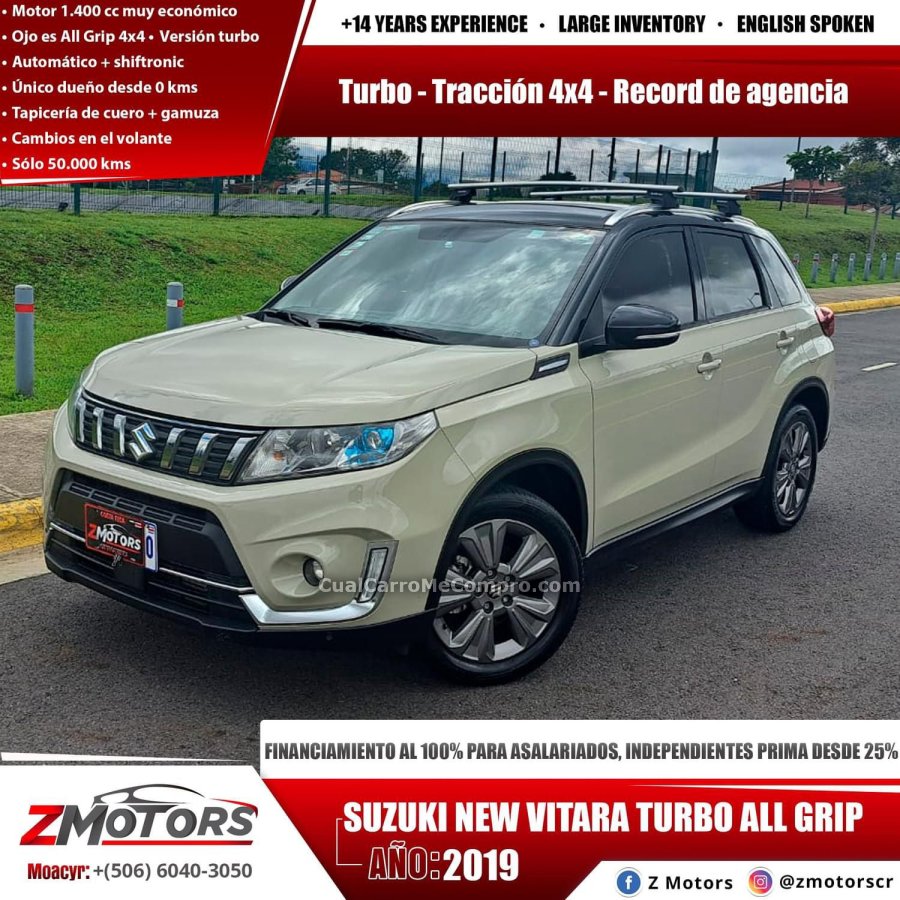 SUZUKI Vitara TURBO ALL GRIP 2019