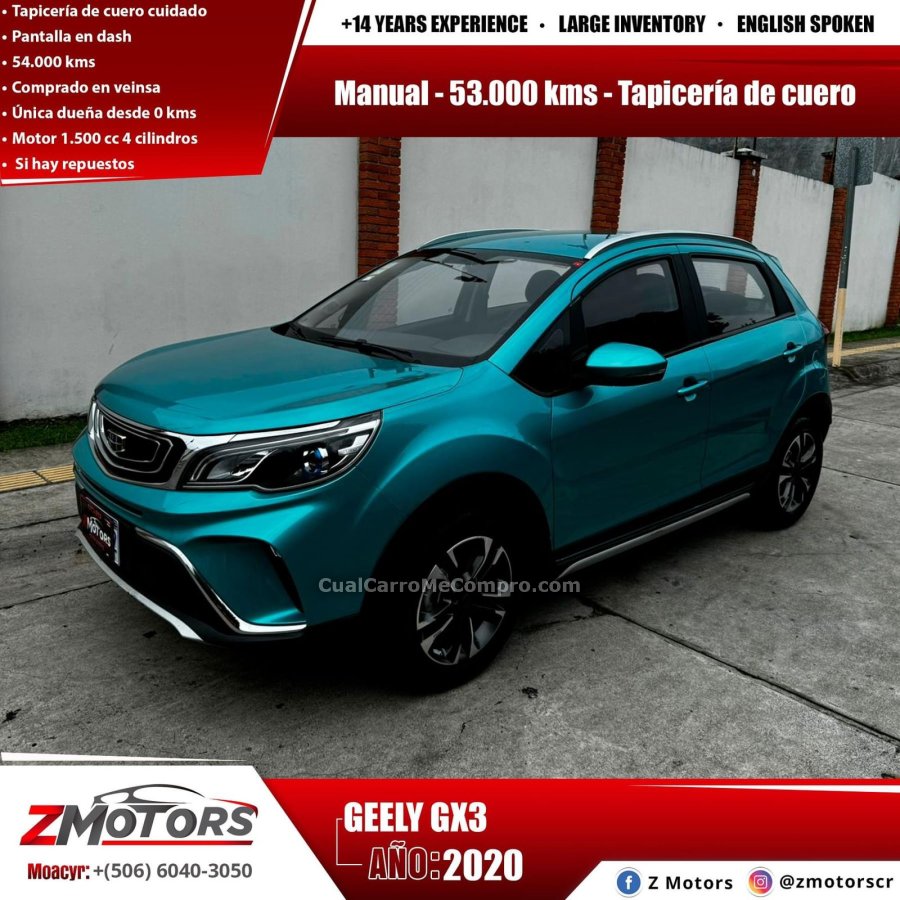 GEELY GX3 2020