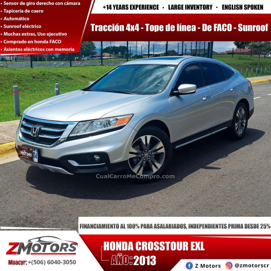 HONDA CROSSTOUR EXL 2013