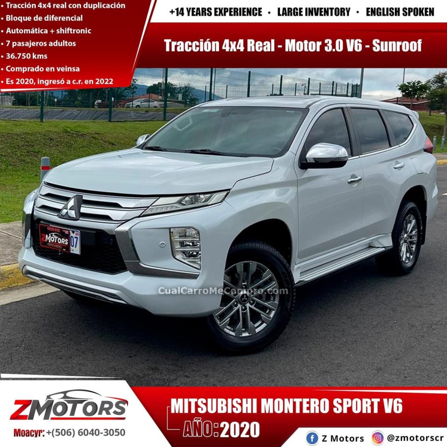 MITSUBISHI MONTERO SPORT V6 2020