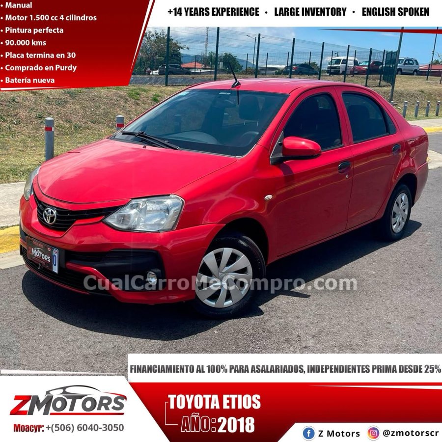 TOYOTA Etios 2018