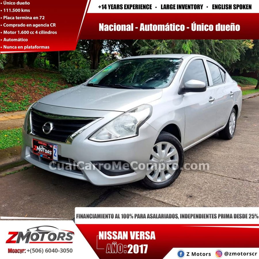 NISSAN Versa 2017
