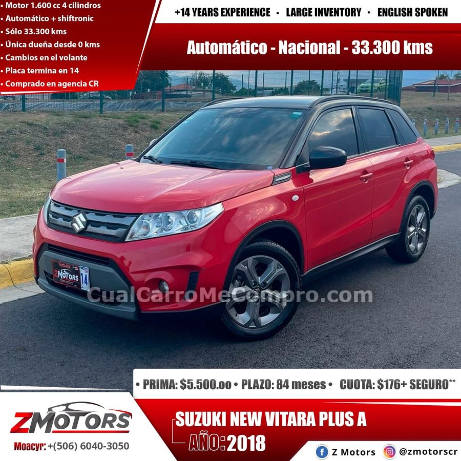 SUZUKI New Vitara 2018