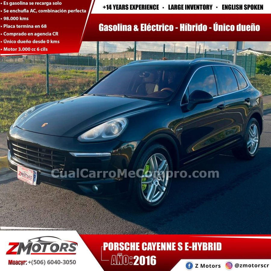PORSCHE CAYENNE S E-HYBRID 2016