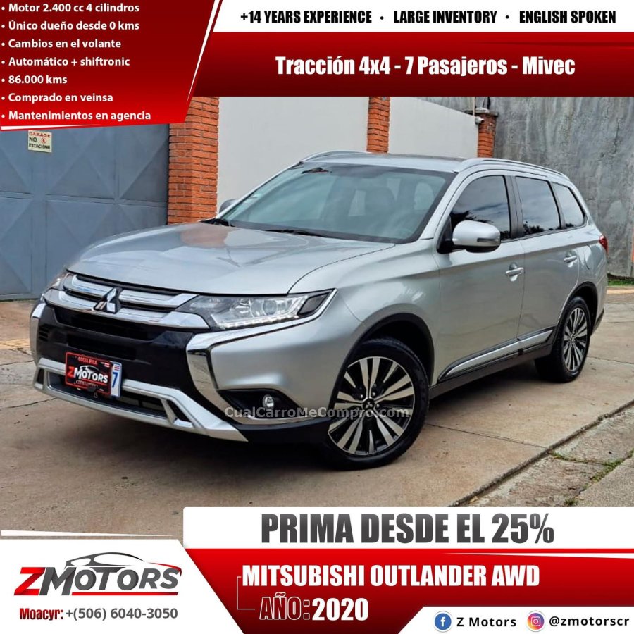 MITSUBISHI OUTLANDER AWD 2020