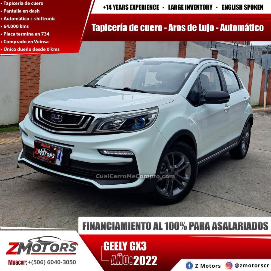 GEELY GX3 2022